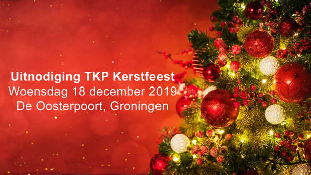 Uitnodiging TKP Kerstfeest 2019