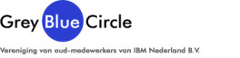 25 jaar Grey Blue Circle
